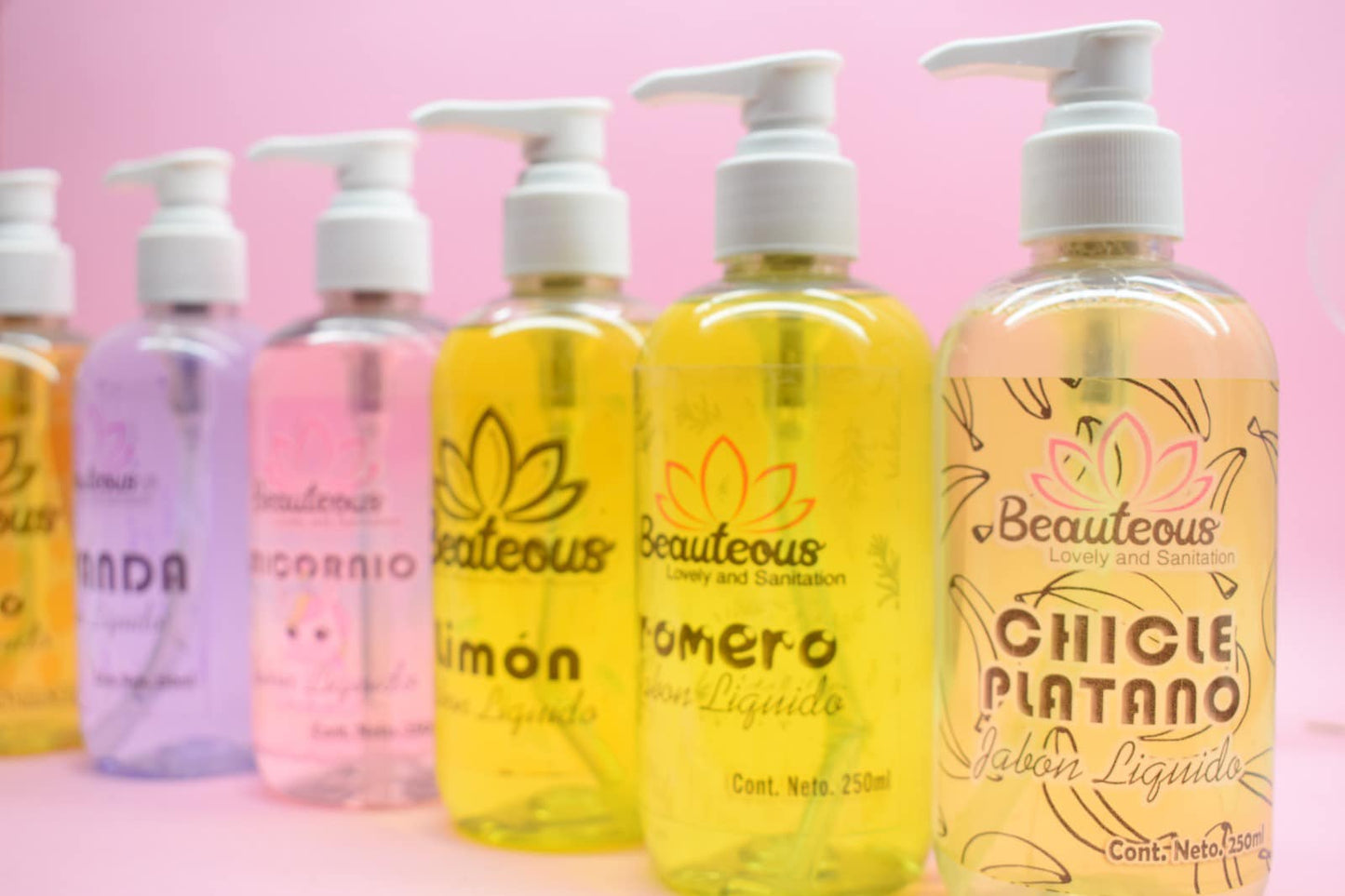 Jabon para manos con delicioso aroma