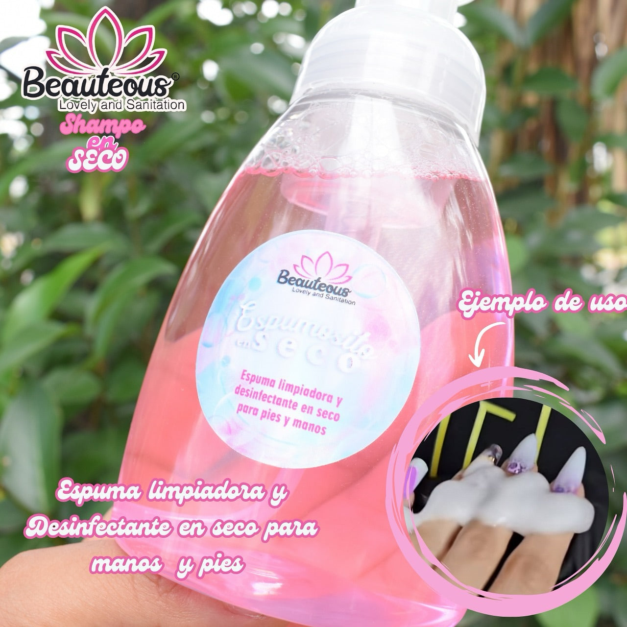 JABON EN SECO PARA DESPUES DE LA APLICACION DE UÑAS