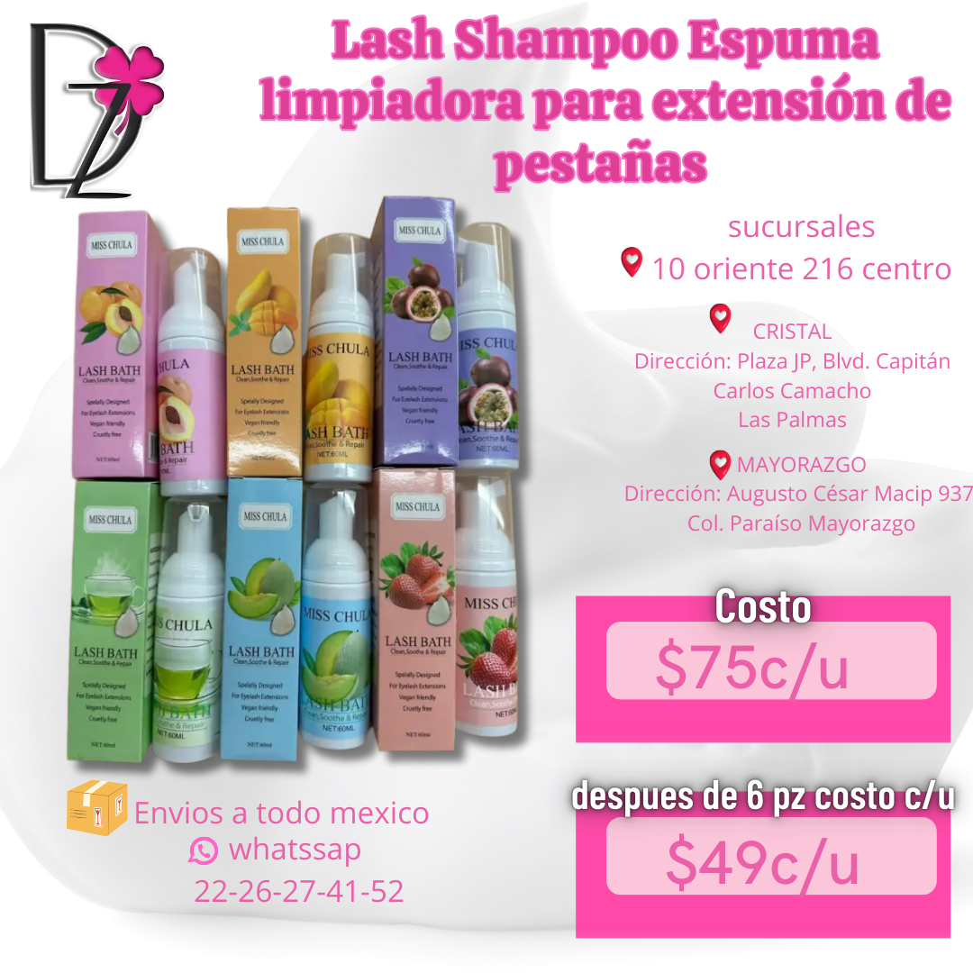 LASH SHAMPO DE AROMA