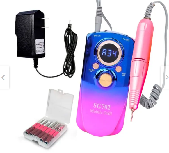 Pulidor de Uñas Recargable SG702 35000RPM