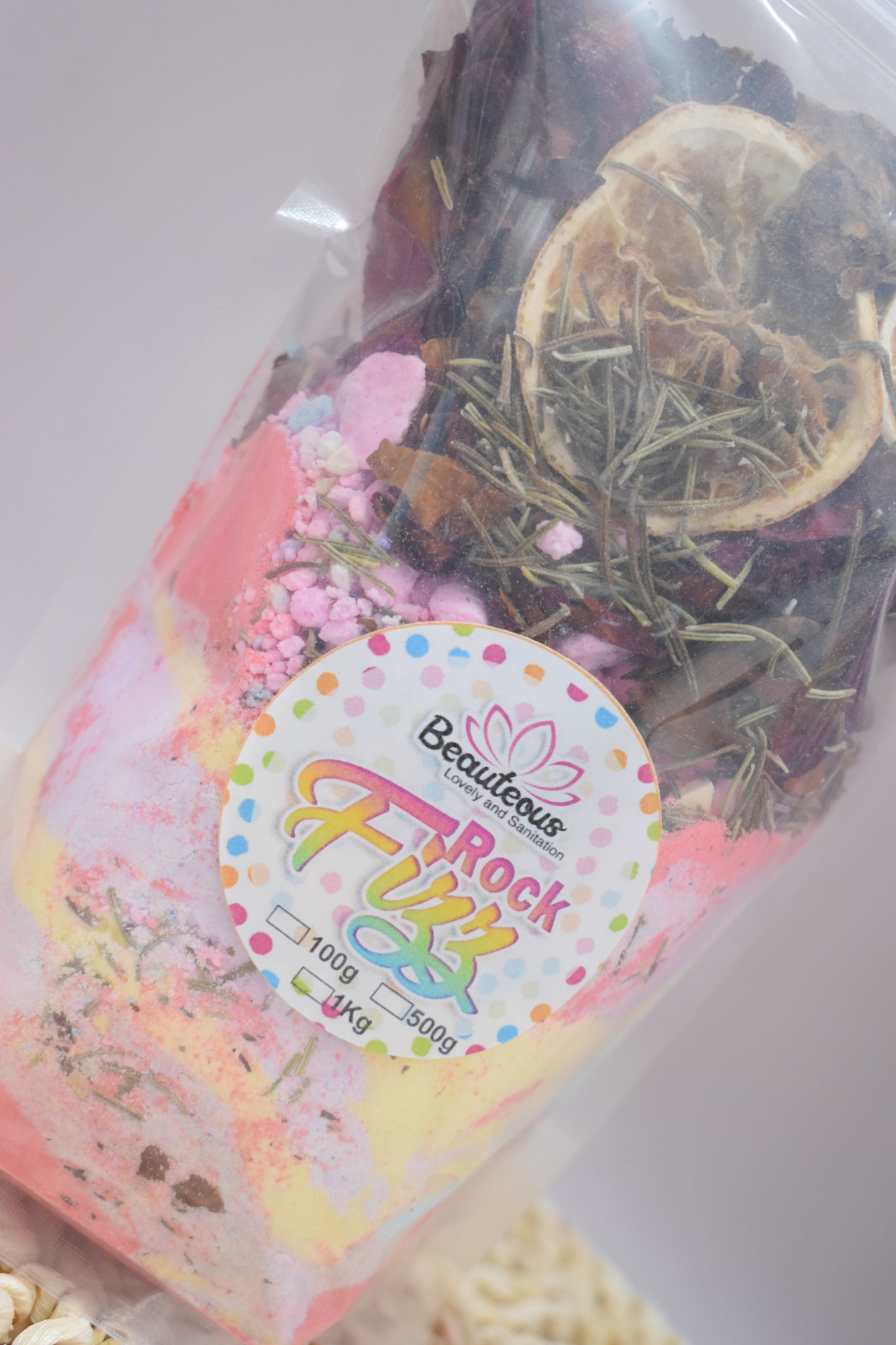 FIZZ ROCK ( BOMBA EFERVECENTE TRITURADA) 500 GRAMOS