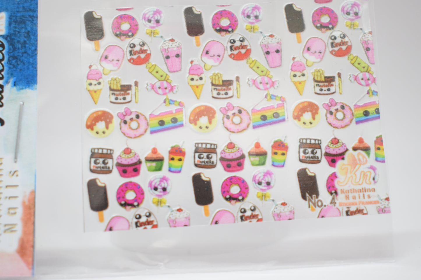 STIKER FRANCES PARA UÑAS EN 3D