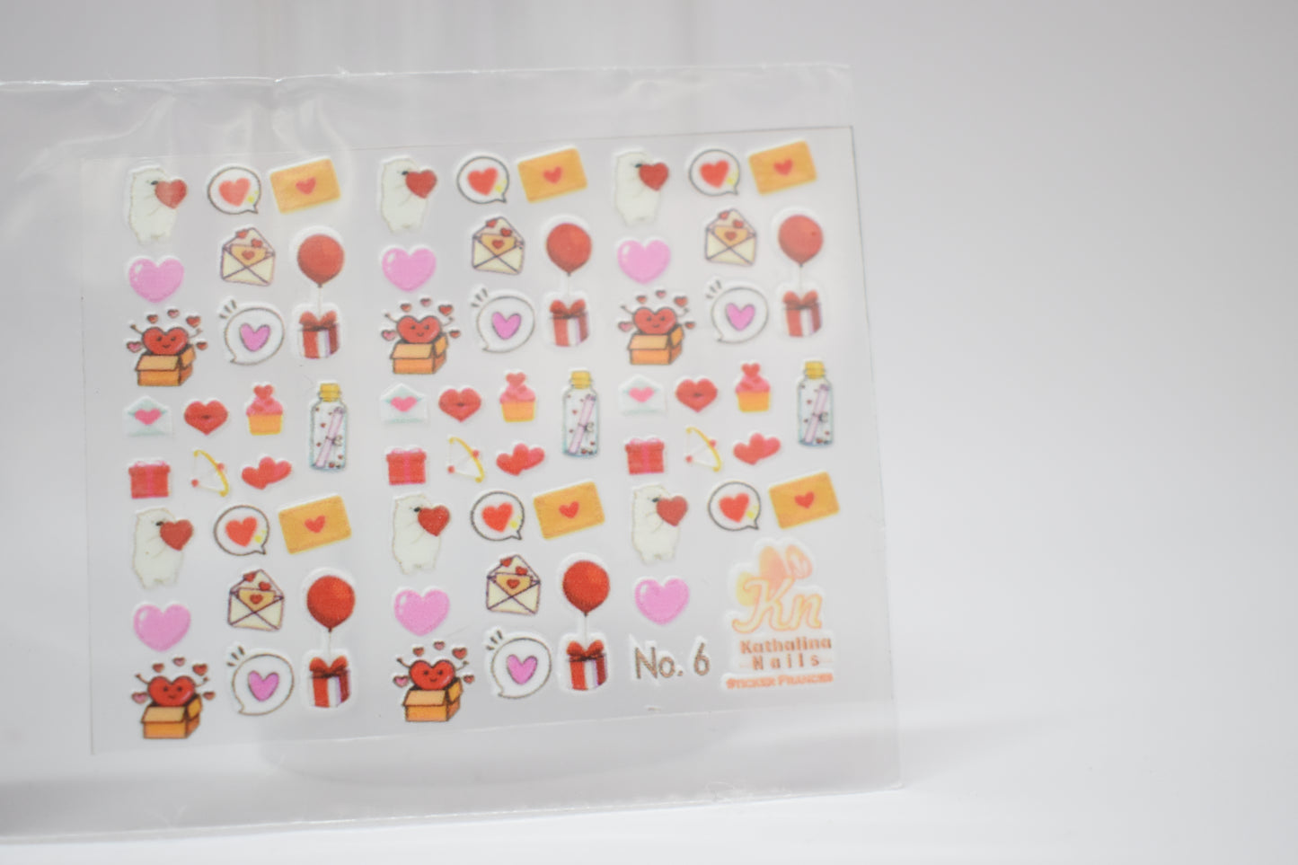 STIKER FRANCES PARA UÑAS EN 3D