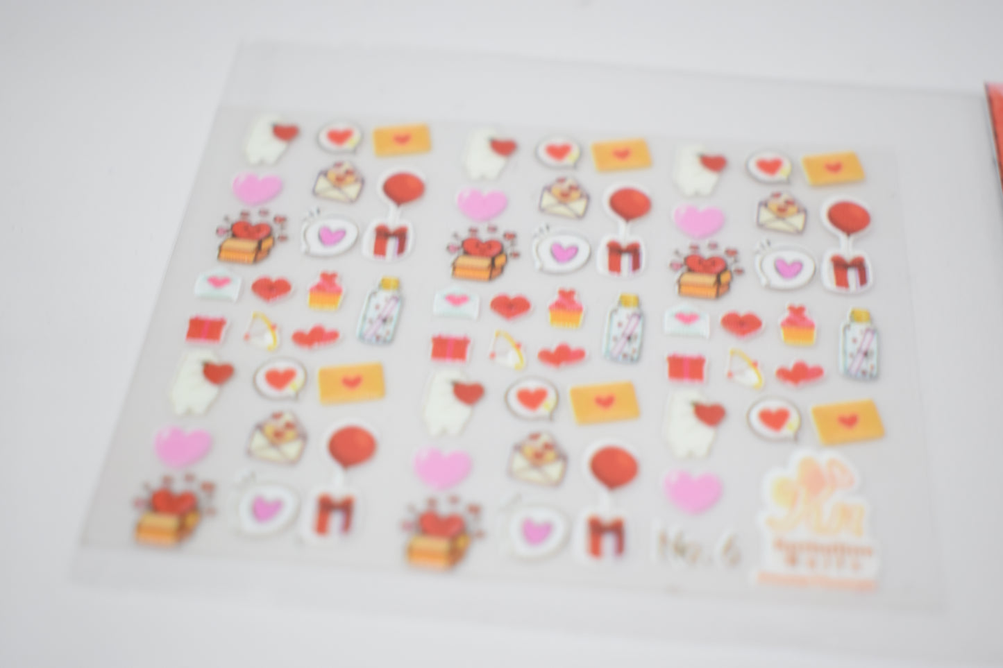STIKER FRANCES PARA UÑAS EN 3D