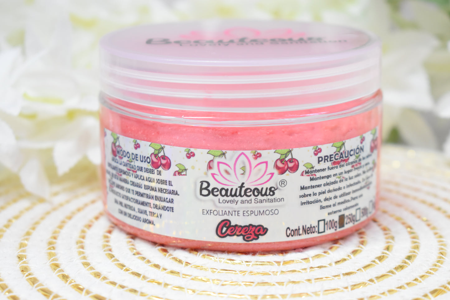EXFOLIANTE PARA MANOS Y PIES ESPUMOSITO 250 GRMS