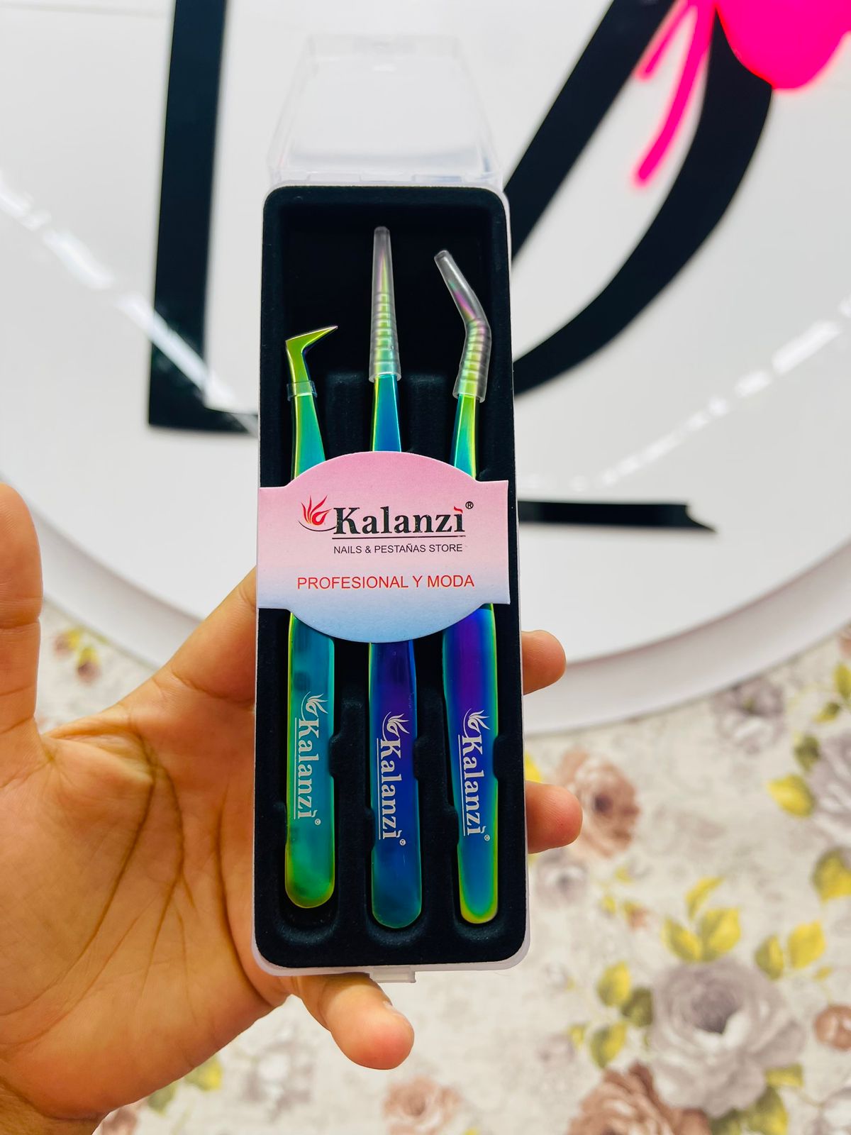 Set de 3 pinzas Kalanzi