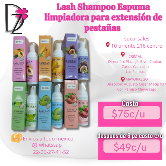 LASH SHAMPO DE AROMA