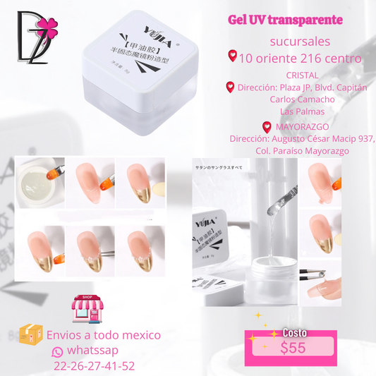 gel uv trasnparente yujia