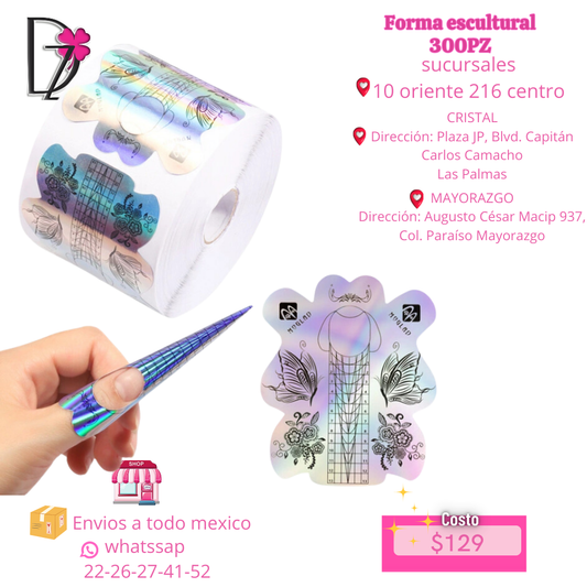 Formas Esculturales mariposa 1