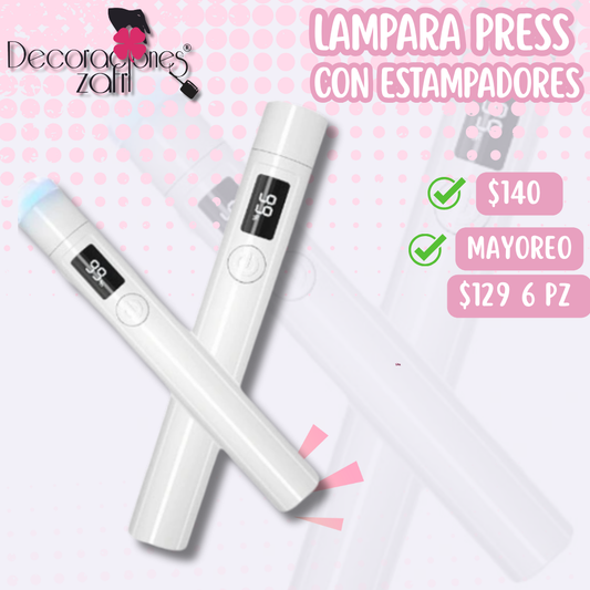 Lampara led de pluma c/ Estampador