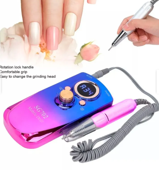 Pulidor de Uñas Recargable  SG702 35000RPM