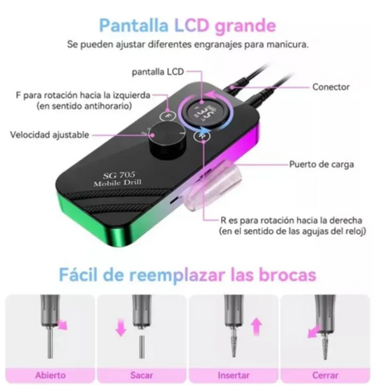 DRILL RECARGABLE SG705