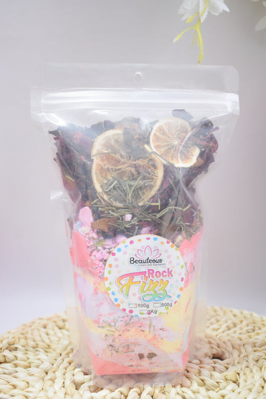 FIZZ ROCK ( BOMBA EFERVECENTE TRITURADA) 500 GRAMOS